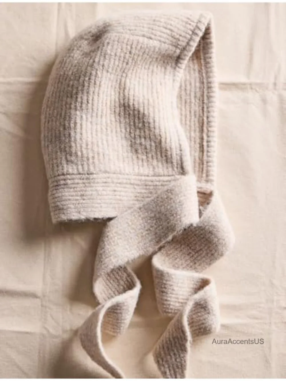 Cozy Knit Hooded Scarf for Women Winter Wrap Balaclava Beanie Hat Neck Warmer
